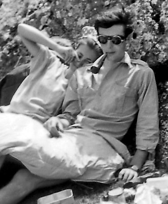François et Anne à Gavarnie en 1965