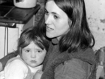 Anne et Félicie en 1976