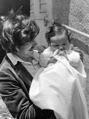 Nicolas et son fils Adrien