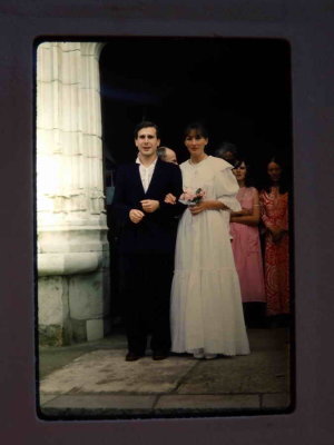 Le mariage de Claire et Didier en juin 1981