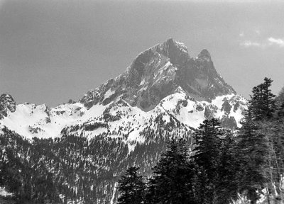 Pic d'Ossau, face NW