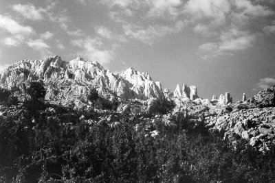 91 Montagnes calcaires de Dalmatie