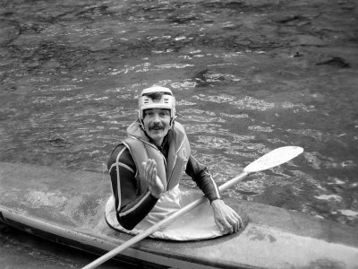 Parties de kayak, gave d'Ossau, forêt du Bager (18-19 Sept 1977)