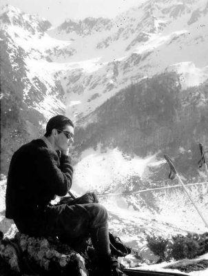 Couloir de la Fourche  l'Ossau 10 Fvrier 1964