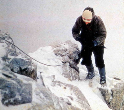 Janvier 1971 Premire ascension hivernale de l'peron Nord de la Pointe Chausenque au Vignemale