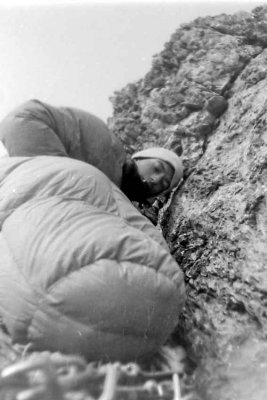   Yannick Seigneur au bivouac