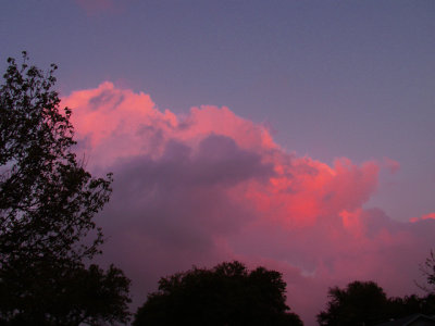 4-1-2017 Sunset Looking South