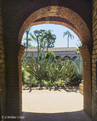 San Juan Capistrano Mission 5-17 (23) Arch Courtyard.jpg