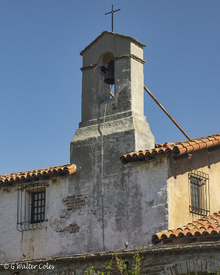 San Juan Capistrano Mission 5-17 (41) Tower Bell.jpg