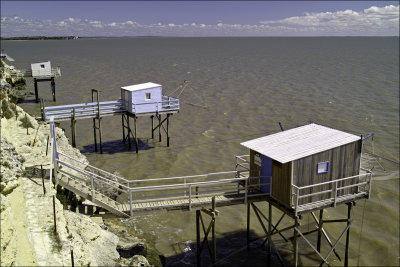 Pointe de Meschers - Carrelets