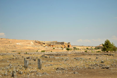 Roman theatre, view from Temple of Apollo 