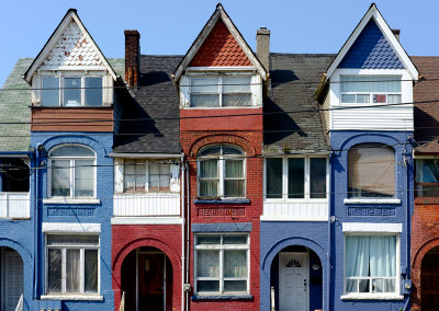 One House, Two House, Red House, Blue House