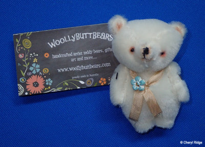 Snowbelle bear by Woollybuttbears