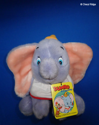 Sun and Star stuffed Dumbo toy from Japan
