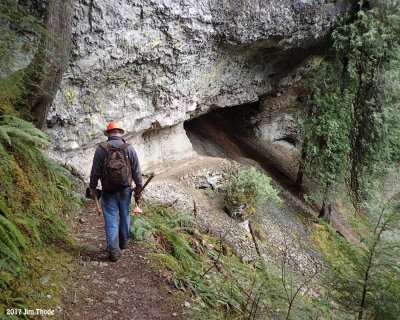 Goat Creek Trail - Near the Falls