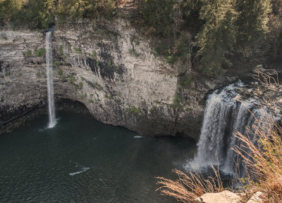 Rockhouse  Falls and Cane Creek Falls  