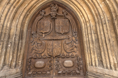 Bath Abbey Door Detail