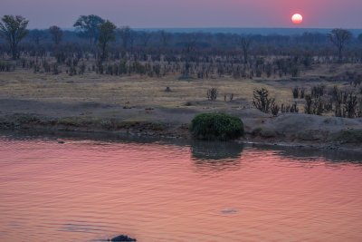 Sunset over the Pan