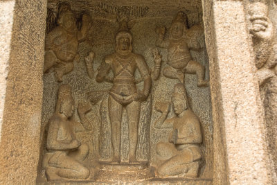 Rock-cut  7th Century Pallava temple of Mahabalipuram