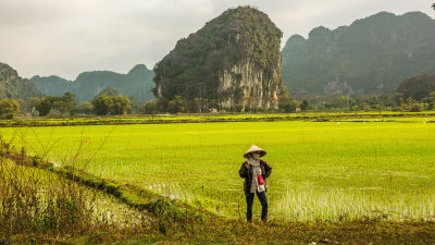 Biking in the Ninh Binh Countryside