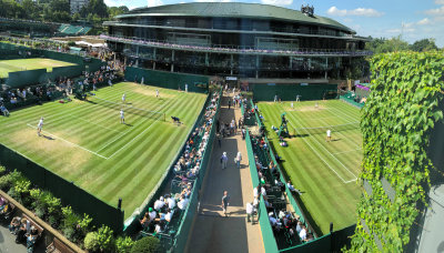 Court 1 Viewed from Centre Court