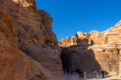 Winding through As Siq