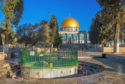 Fountain El-Kas & Dome of The Rock