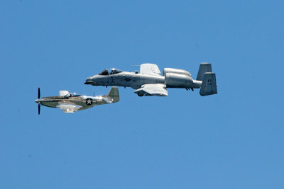 A-10 Warthog + P-51 Mustang