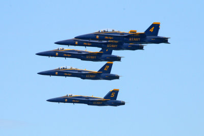 US Navy Blue Angels F-18