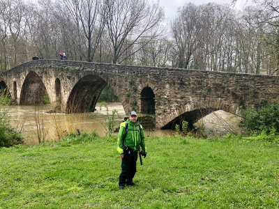 Dave entering Pamplona (4/11/2018)