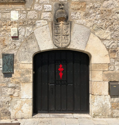 Doorway, Monastery of San Juan de Ortega (4/20/2018)