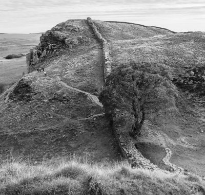 Looking into Sycamore Gap (9/25/2018)