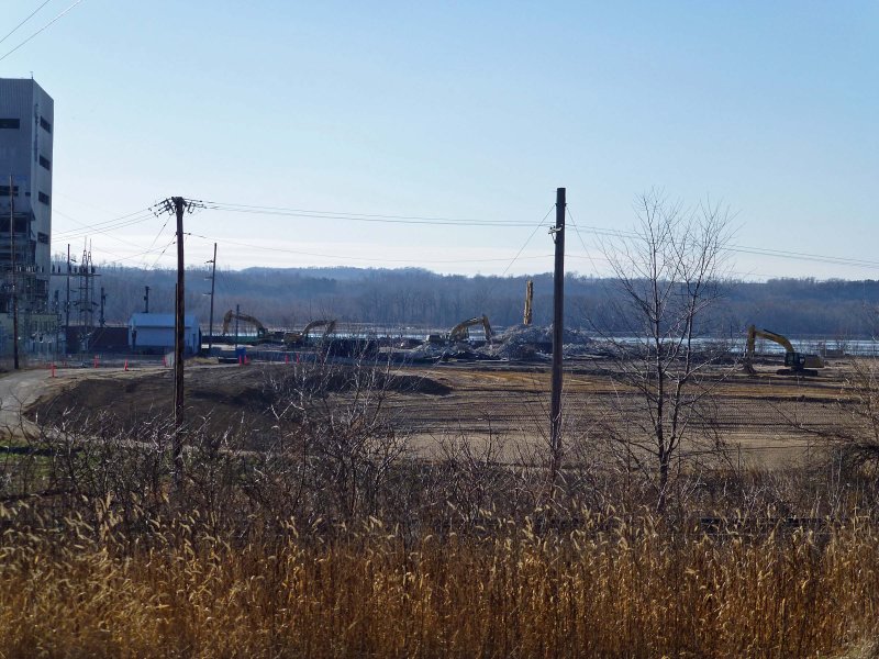 Cleaning up the coal yard