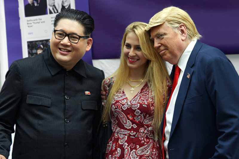 Kim and Trump