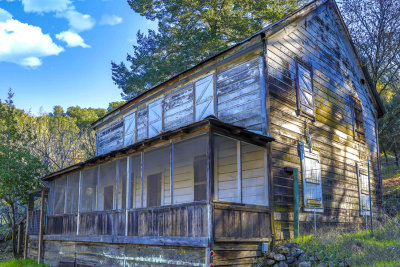 With screened in porch