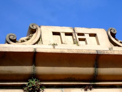 Symbol IH from old Imperial Hotel, St.Annes