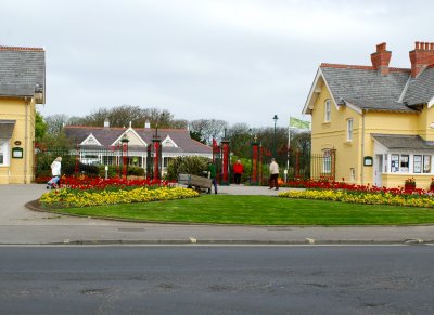 Entrance to Ashton Gardens, St.Annes on Sea