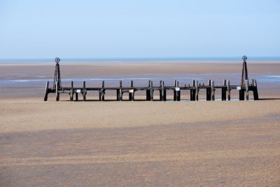 The Dock on St.Annes Beach, full view.