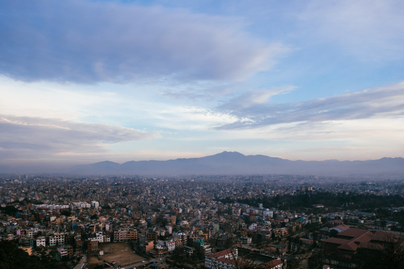 Kathmandu from Swayambunath