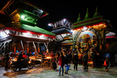 Durbar Square - Kal Bhairav (Lord of Time)