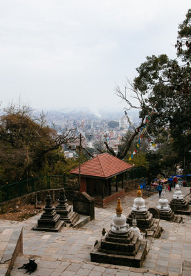 Eastern stairs to Swayambhunath