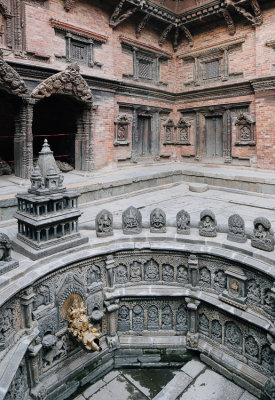 Durbar (Palace) - Sundari Chowk Courtyard, Tushahiti Well