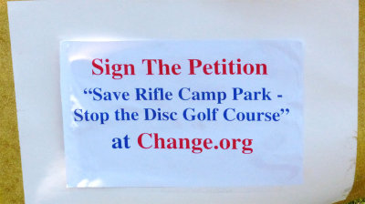 2nd RCP Disc Golf Protest