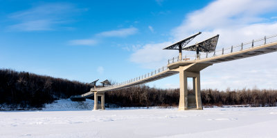The New Terwillegar Park Bridge