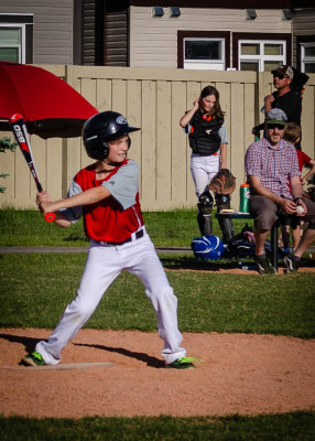 Casey at Bat (Well, it's my grandson.)