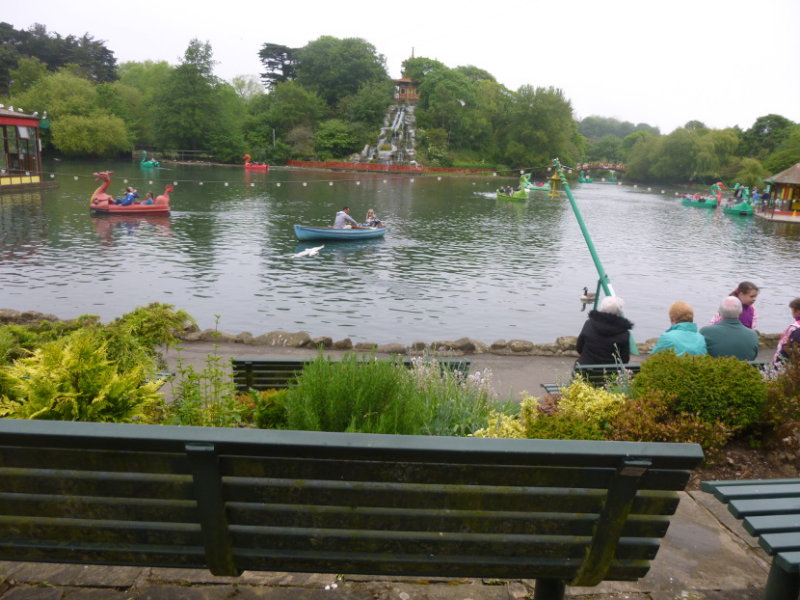 Pedalos on Peasolm Park