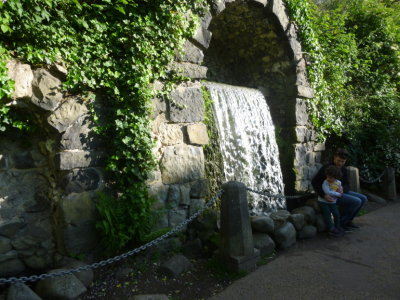 Cascade in Chiswick Park Gardens