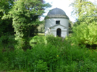 Rear view of Iconic Temple