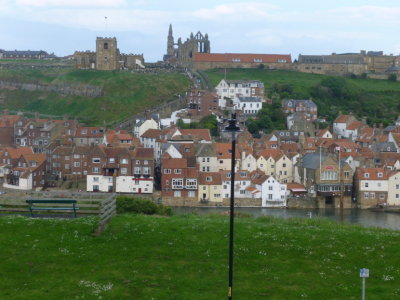 View of Whitby town