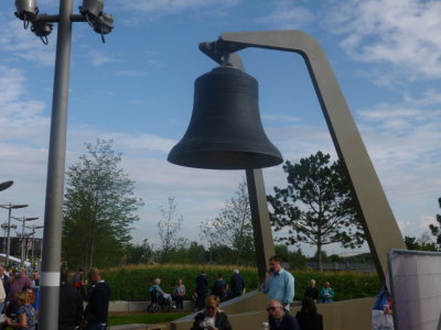 The bell from the 2012 Olympic opening ceremony